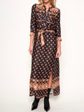 Cassie Dress in Charcoal Frost