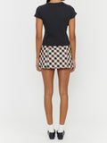 Gia Mini Skort in Spiced Plaid