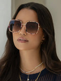 Cosmo Sunglasses in Rose Tortoise