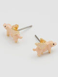 Flying Pig Stud Earrings
