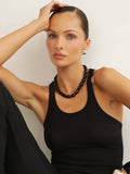 Clementine Necklace in Black