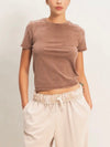 Good Crews Tee in Chocolate