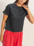 Crews Control Tee in Black