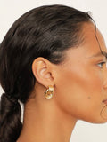 Baby Knot Earrings in Gold