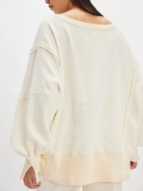 Graphic Camden Pullover in Sardine Combo