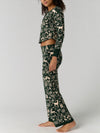 Soft Season Sweater Set in Green Combo