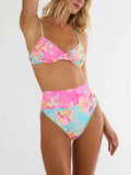 Camilla Top in Bloom Lagoon