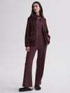 Tessa Knit Jacket in Deep Mahogany