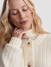 Pensdale Relaxed Knit Jacket in Egret