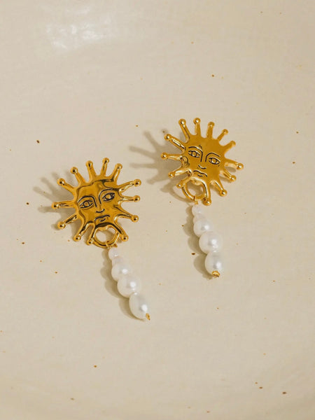 Zoey Shimmer Hoops