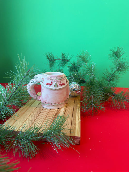 Sweater Mug in Pink