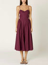 Destene Dress in Plum