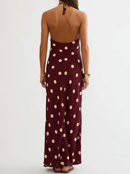Xandra Dress in Butter Blossom Polka Dot