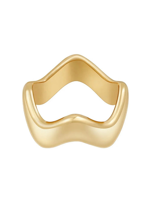 Wavy Band Ring