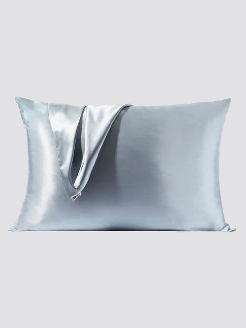 Standard Satin Pillowcase in Haze Blue