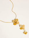 Riviera Floral Drop Necklace