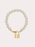 Lock Pearl Bracelet