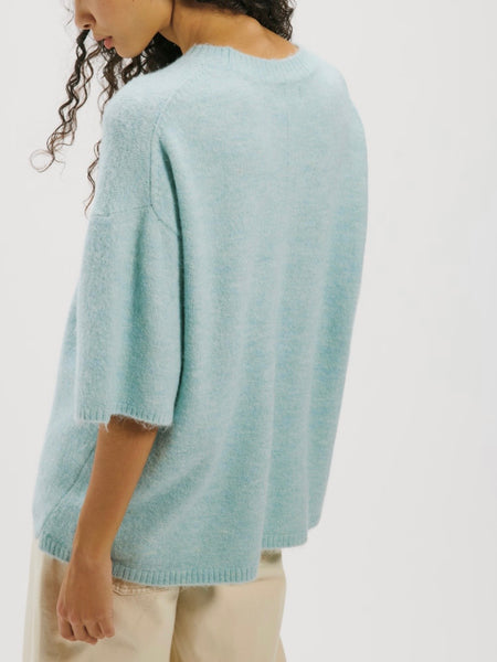 Margot Sweater Tee in Angel Falls Melange