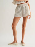 Frilly Of The Valley Set in Ivory Multi