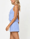 April Top in Morning Gingham