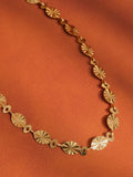 Bise Oval Chain Necklace