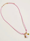 Martini Charms Cord Necklace