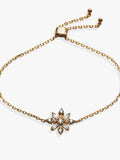 Baguette Snowflake Bolo Bracelet