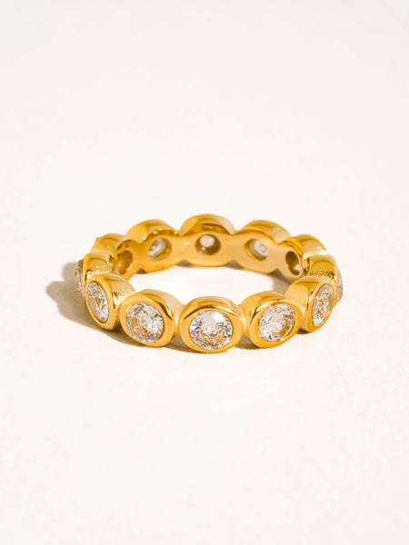 Lenna Bezel CZ Ring