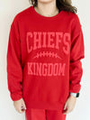 Chiefs Kingdom Tonal Sweatshirt in Red