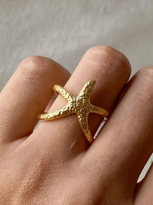 Maui Starfish Wrap Ring