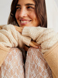 Amour Knit Armwarmer in Cream