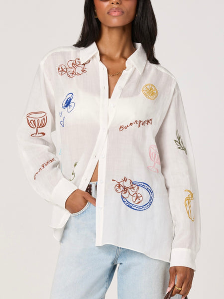 Marlee Mixed Media Cardigan in Navy Plaid