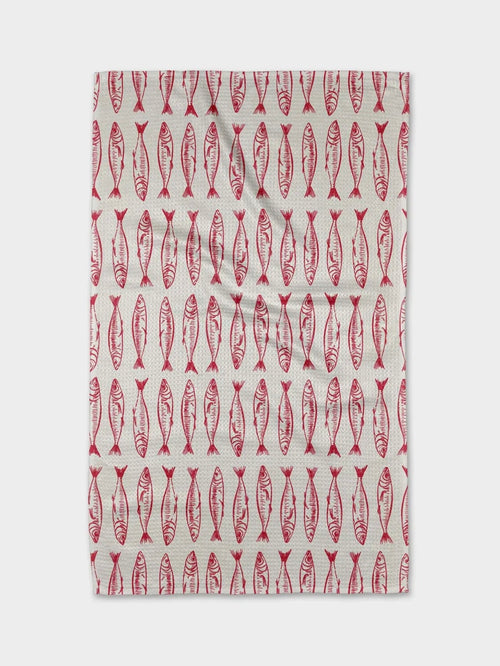 Sardine Stripes Tea Towel