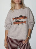 Catch & Release Sweater in Oatmeal