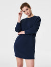 AirEssentials Crew Neck Dress in Timeless Navy