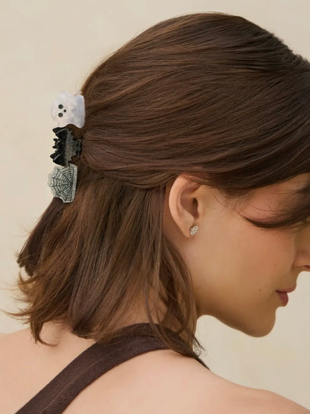 Mini Claw Clips 6pc Set in Halloween