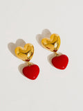 Arcane Vintage Heart Earrings