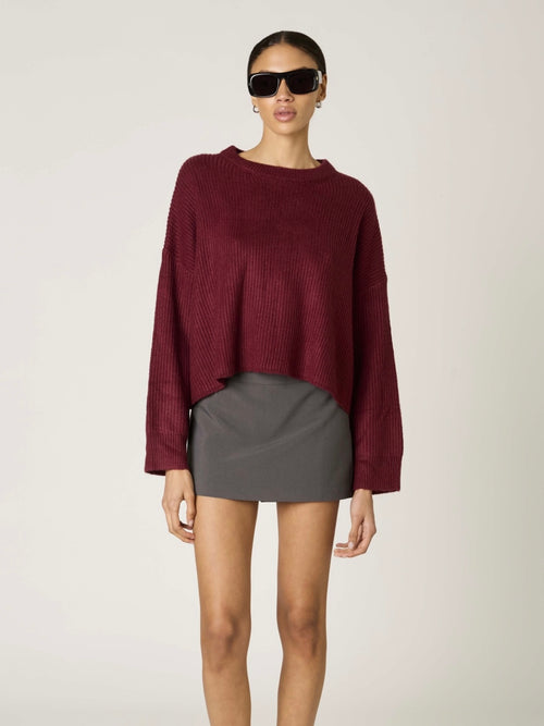 Ariana Sweater in Pinot