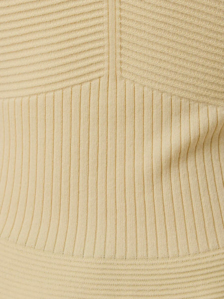 Butter Me Up Peplum Top in Yellow