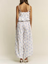 Claudia Embroidered Top in White