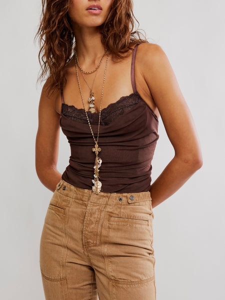 Hard Launch Corset Bodysuit in Mochaccino