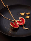 Fortune Cookie It's Your Lucky Day Locket Pendant