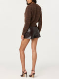 Dasia Sweater in Brown