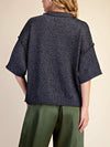Doing The Most Sweater in Navy