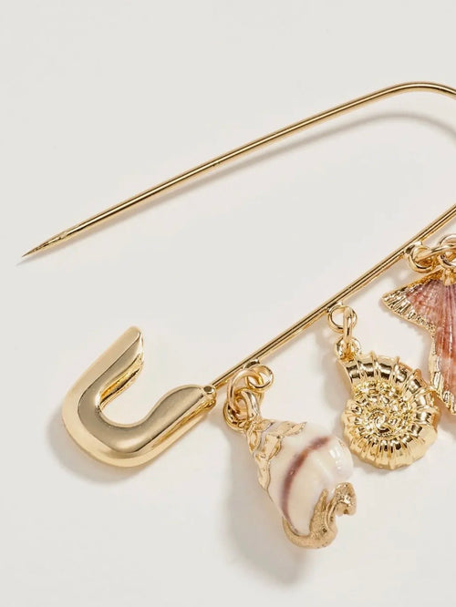 Coastal Safety Pin Brooch
