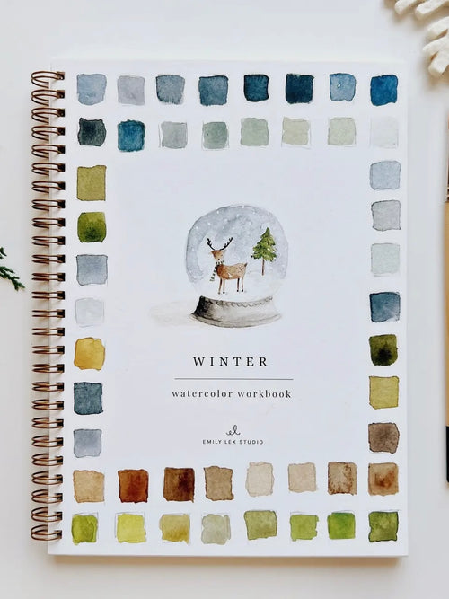 Winter Watercolor Workbook