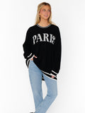 Adventure Sweater in Paris Graphic Knit