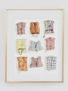 Boat Coats Art Print