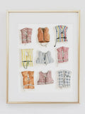 Boat Coats Art Print