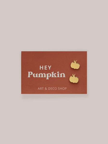 Hey Pumpkin Studs